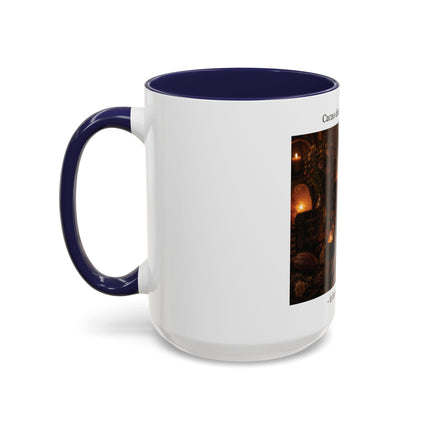 Cacao Brings Me Home Accent Coffee Mug – Cozy Ritual Hot Chocolate Gift (11/15oz)