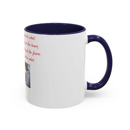 Accent Coffee Mug – “Together Forever” – Romantic Gift – 11oz