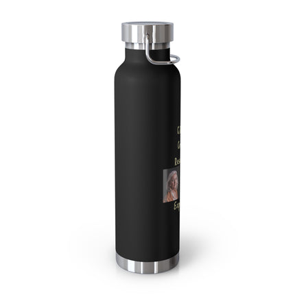 C.R.O.N.E. 22oz Copper Insulated Water Bottle - Creative Researcher of New Experiences