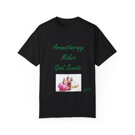 Aromatherapy T-Shirt – “Makes Good Scents” Design (Unisex)
