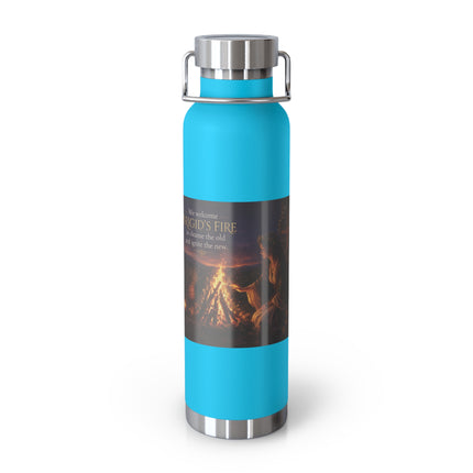 Brigid's Fire Insulated Bottle — 22oz Copper Vacuum Flask