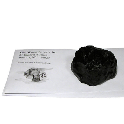 Lump of Coal Paperweight from Colombia-0