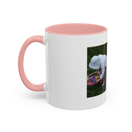 Funny Easter Egg Hunt Mug – 11oz Accent Cup for Parents