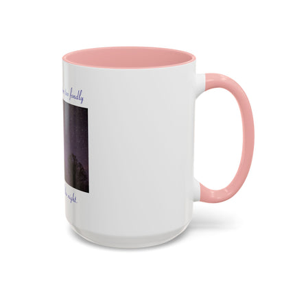 Starry Night Coffee Mug — “I have loved the stars too fondly” Accent Mug