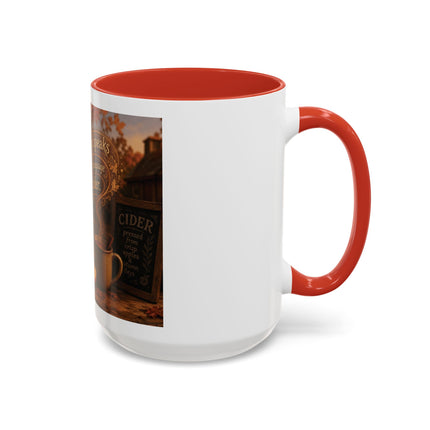 Autumn Speaks Coffee Mug — Fall Cider Rustic Accent Mug