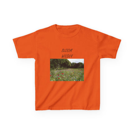 Kids Bloom Wildly Tee – Nature-Inspired Graphic Shirt for Spring Fun