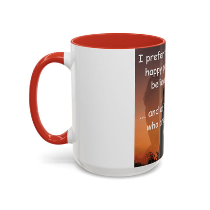 Believers in Magic Mug – 15oz Accent Ceramic Cup for Happy Souls