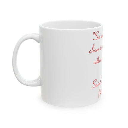 Inspirational Ceramic Mug – Saint Thomas More Quote – 11oz