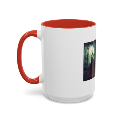 Blessed Be the Witches Accent Coffee Mug — Witchcraft Poem, Gothic Pagan Gift