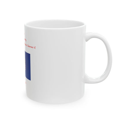 Patriot Quote Ceramic Mug — American Flag & Mark Twain Quote (11oz/15oz)