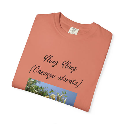 Ylang Ylang Floral T-Shirt - The Flower of Flowers Design
