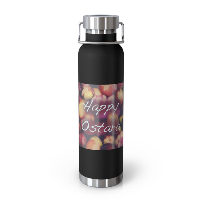 Ostara Celebration Bottle – 22oz Copper Flask with Egg Motif
