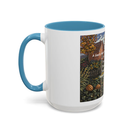 Samhain Pumpkin Spice Accent Coffee Mug — Autumn Harvest 11/15oz