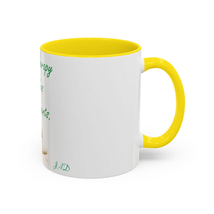 Aromatherapy Accent Coffee Mug - Positive Vibes for Wellness Enthusiasts - 11oz