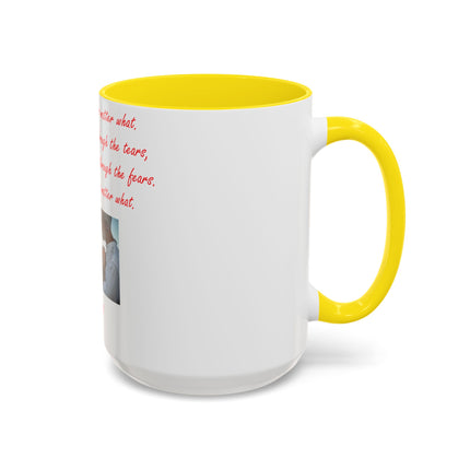 Romantic Coffee Mug – “Together Forever” – 15oz Ceramic