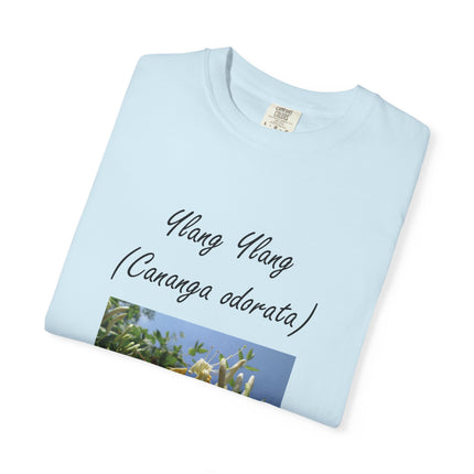 Ylang Ylang Floral T-Shirt - The Flower of Flowers Design