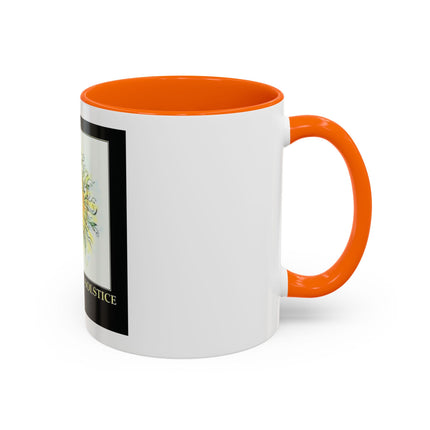Happy Summer Solstice Coffee Mug — Sun Illustration Accent Mug (11/15oz)