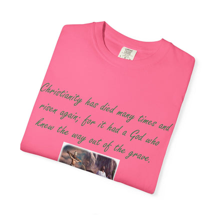 Inspirational Quote T-Shirt - G.K. Chesterton Design