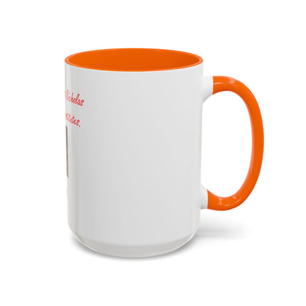 Saint Nicholas Coffee Mug – "The Real Saint Nicholas Accept No Substitutes" Accent Mug