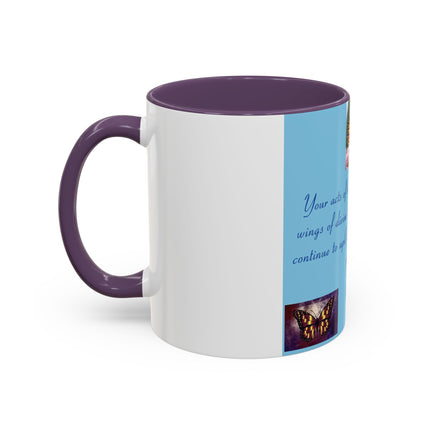 Inspirational Butterfly Coffee Mug – Rumi Quote – 11oz
