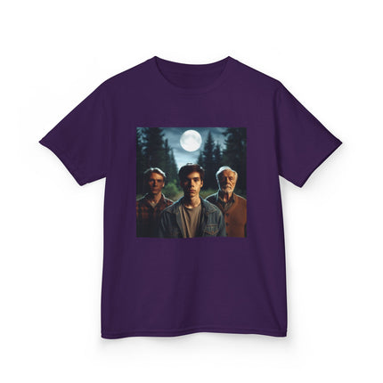 Kids' Graphic Tee – Moonlight Adventure Design