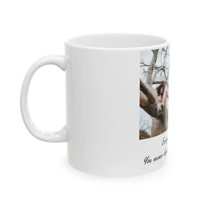BYOB Ceramic Coffee Mug - Bring Your Own Book Design | Perfect Gift for Book Lovers - 11oz