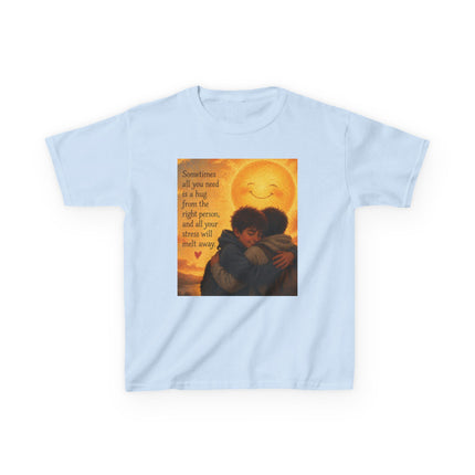 Kids Hug Tee — "Sometimes all you need is a hug" Heartwarming Children's T‑Shirt