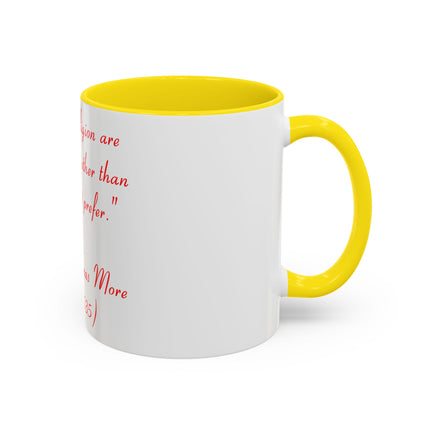 Inspirational Coffee Mug – Saint Thomas More Quote – 11oz