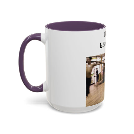 15oz Accent Mug – Dancing Is Silent Poetry | Artistic Gift Idea