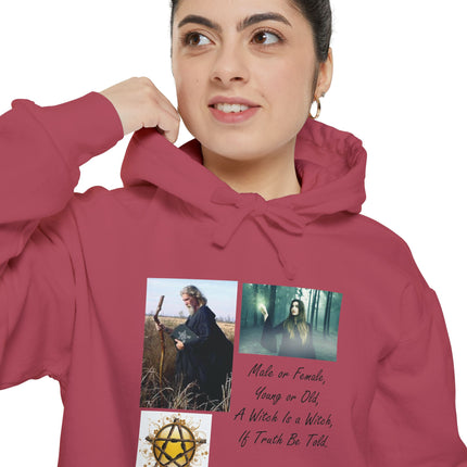 Witchy Verse Hoodie — "Anyone Can Be A Witch" Design