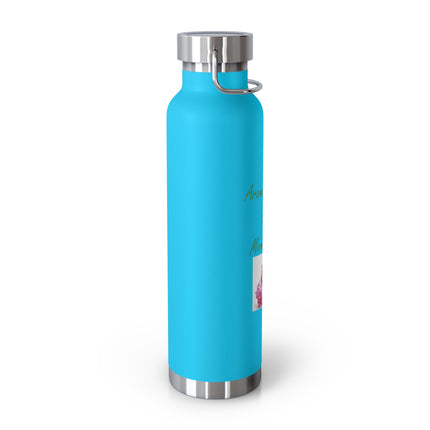 Aromatherapist Copper Vacuum Insulated Bottle - 22oz Water Bottle with Inspirational Quote