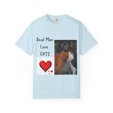 Real Men Love Cats Unisex T-Shirt - Cute Cat Lover Tee