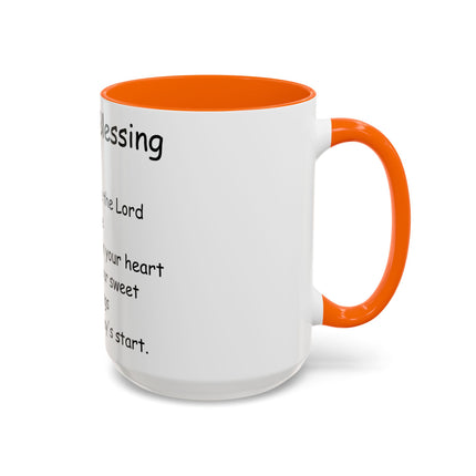 Irish Blessing Accent Mug | 15oz Ceramic Gift for Friends & Family