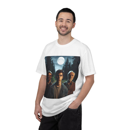 Wiccan God Trio Moonlit Forest T-Shirt — Youth, Father, Sage