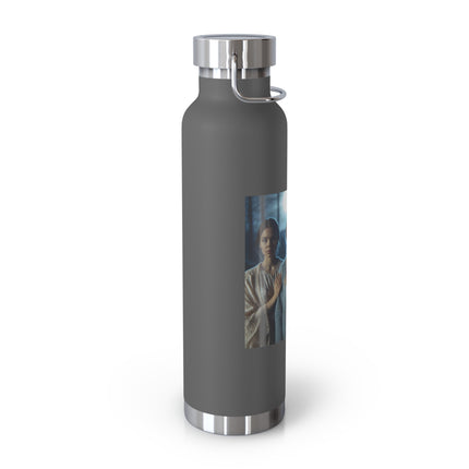 Mystical Copper Flask – 22oz Insulated Bottle with Wiccan Charm