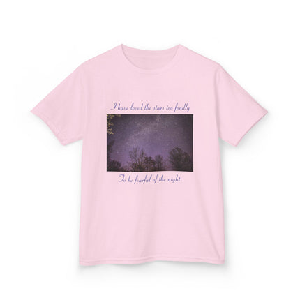 Kids Starry Night Tee - "I Have Loved the Stars Too Fondly"