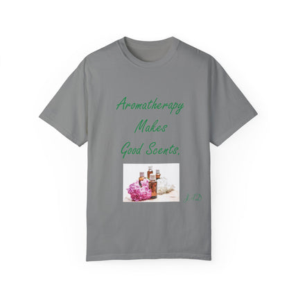 Aromatherapy T-Shirt – “Makes Good Scents” Design (Unisex)