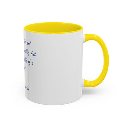 Coffee Mug — G. K. Chesterton Quote “Catholic doctrine and discipline may be walls…”