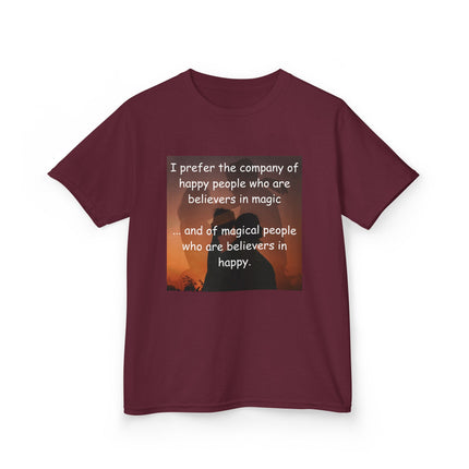 Magical Believers Kids Tee – Happy People Design in Soft Cotton