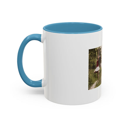 Freedom Quote Accent Coffee Mug — "When you truly don't care" Inspirational Photo Mug (11/15oz)