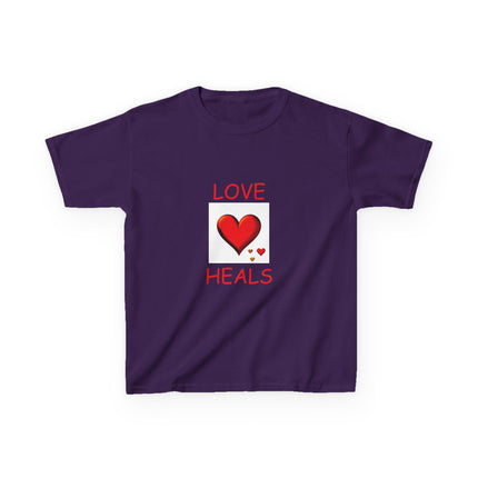Kids Love Heals T-Shirt – Uplifting Cotton Tee for Everyday Joy