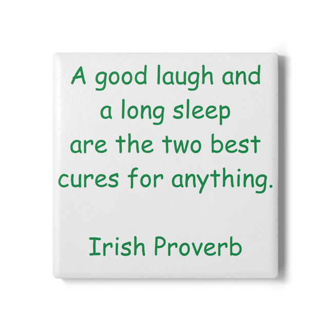 Irish Wisdom Ceramic Coaster