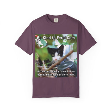 Be Kind to Feral Cats T-Shirt — Feral Cat Rescue Awareness Tee