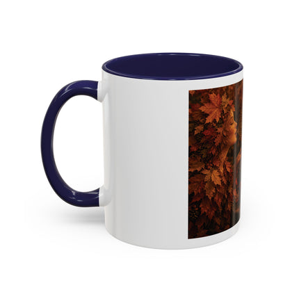Autumn Speaks Coffee Mug — Fall Cider Rustic Accent Mug