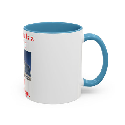 Healthcare Is a Right Mug – 11oz Ceramic Accent Cup for Advocates
