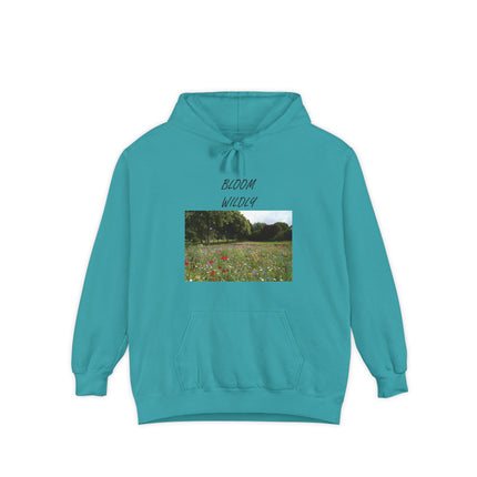 Bloom Wildly Hoodie — Floral Meadow Photo Sweatshirt