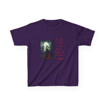 Mystical Kids Tee – “As Above, So Below” Inspirational Design