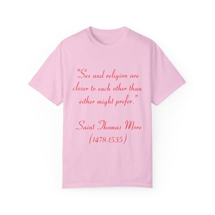 Inspirational Unisex T-Shirt – Saint Thomas More Quote