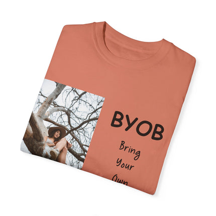 BYOB T-Shirt – “Bring Your Own Book” – Unisex Literary Design