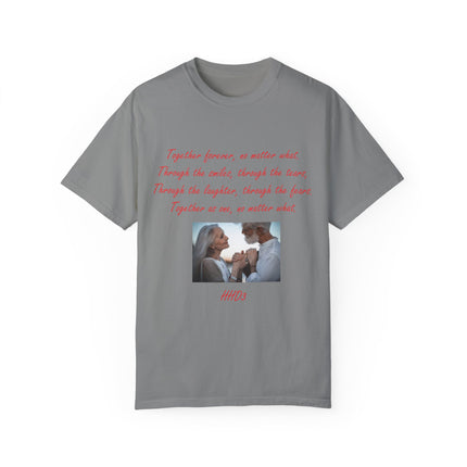 Romantic Love T-Shirt - "Together Forever, No Matter What"